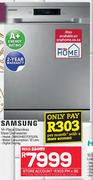Samsung 14 Place Stainless Steel Dishwasher DW60M5070FS/FA