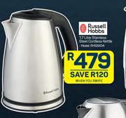 Russell Hobbs 1.7L Stainless Steel Cordless Kettle RHSSK04