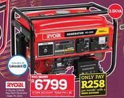 Ryobi 4 Stroke 3.5KVA Key Start Generator RG-3500