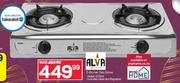 Alva 2 Burner Gas Stove GCS04