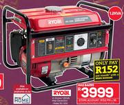 Ryobi 4 Stroke 1.2KVA Max Generator RG-1200