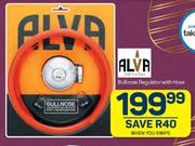 Alva Bullnose Regulator With Hose