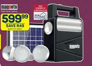 Magneto Solar Home Lighting