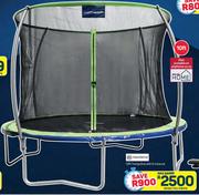 Monterra 10 Foot Trampoline With Enclosure