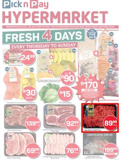 Pick n Pay Hypermarket Gauteng, Free state, North West : Hyper Fresh Specials (25 July - 28 July 2024), page 1