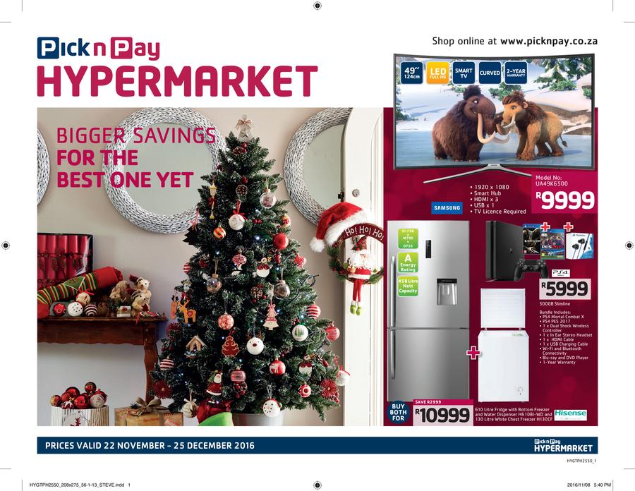 Pick n Pay Hyper : Bigger Savings For The Best One Yet