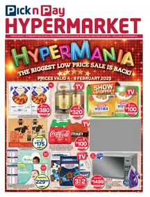 Pick n Pay Hypermarket Gauteng, North West & Free State : Hypermania (04 February - 09 February 2025)