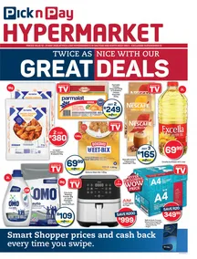 Pick n Pay Hypermarket Gauteng, North West & Free State : Great Deals (12 May - 21 May 2025)