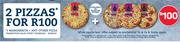 1 Margherita + Any Other Pizza-For 2