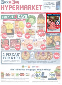 Pick n Pay Hypermarket Gauteng, North West & Free State : Fresh Specials (22 May - 25 May 2025), page 1