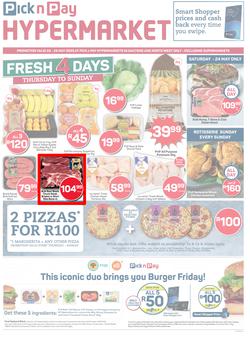 Pick n Pay Hypermarket Gauteng, North West & Free State : Fresh Specials (22 May - 25 May 2025), page 1