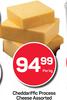 Cheddariffic Process Cheese Assorted-Per Kg