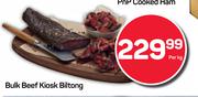 Bulk Beef Kiosk Biltong-Per Kg