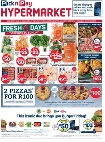 Pick n Pay Hypermarket Gauteng, North West & Free State : Fresh Specials (05 June - 08 June 2025)