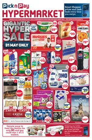 Pick n Pay Hypermarket Gauteng, North West & Free State : Gigantic Hyper Sale (31 May 2025 Only)