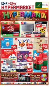 Pick n Pay Hypermarket Gauteng, Free State, North West, Mpumalanga, Limpopo and Northern Cape : Hypermania (04 August - 10 August 2025)