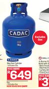 Cadac 9kg Gas Cylinder Excluding Gas