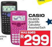 Casio FX-82ZA Scientific Calculator Assorted-Each