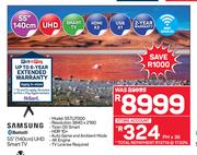 Samsung 55" (140cm) UHD Smart TV 55TU7000