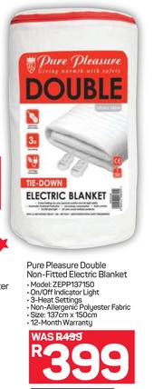 Electric blanket pick hot sale n pay hyper