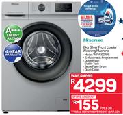 Hisense 6Kg Silver Front Loader Washing Machine WFVC6010S