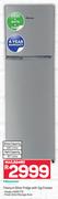 Hisense Titanium Silver Fridge With Top Freezer H220TTS