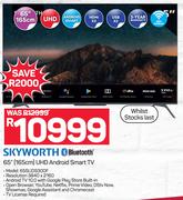 Skyworth 65" (165cm) UHD Android Smart TV 65SUD9300F