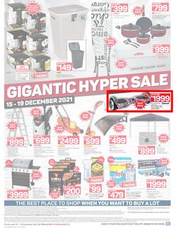 Pick n Pay Hypermarket : Gigantic Hyper Sale (15 December - 19 December 2021), page 2