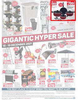 Pick n Pay Hypermarket : Gigantic Hyper Sale (15 December - 19 December 2021), page 2