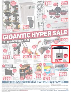 Pick n Pay Hypermarket : Gigantic Hyper Sale (15 December - 19 December 2021), page 2