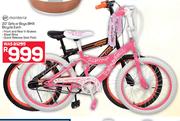 Monterra 20" Girls Or Boys BMX Bicycle-Each