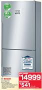 Bosch 682Ltr Inox Fridge With Bottom Freezer KGN86A130N