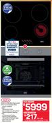 Defy 600mm Slimline Eye Level Oven & Hob Box Set DCB866