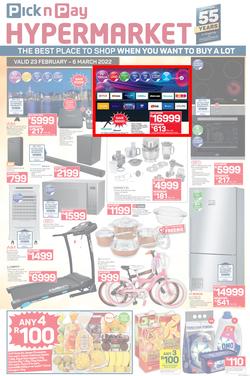 Pick n Pay Hypermarket (23 February - 06 March 2022), page 1