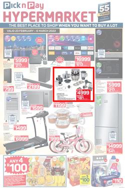 Pick n Pay Hypermarket (23 February - 06 March 2022), page 1