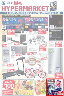 Pick n Pay Hypermarket (23 February - 06 March 2022), page 1