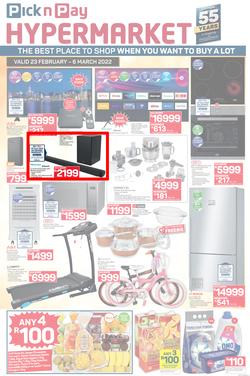 Pick n Pay Hypermarket (23 February - 06 March 2022), page 1