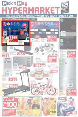 Pick n Pay Hypermarket (23 February - 06 March 2022), page 1