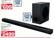 Hisense 2.1 Channel Soundbar With Wireless Subwoofer HS218