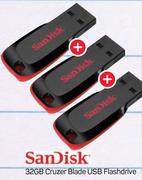San Disk 32GB Cruzer Blade USB Flash Drive-For 1