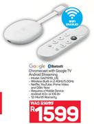 Google Chromecast With Google TV Android Streaming GA01919_US