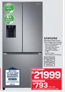 Samsung 488L Stainless Steel French Door Fridge With Freezer RF49A5202SL/FA