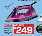 Aim Steam & Spray Iron AS17C