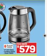 Russell Hobbs 1.7L Glass Cordless Kettle 16000
