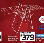 Rectractaline Pluto Fold Out Laundry Airer