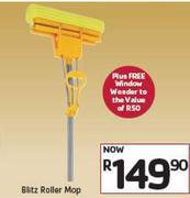 Blitz Roller Mop + Window Wonder