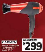 Carmen Amber Studio Duo Hairdryer Set 1937
