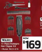 Wahl 11-Piece Homepro Hair Clipper Kit 9633-616