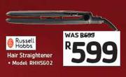 Russell Hobbs Hair Straightener RHHSG02