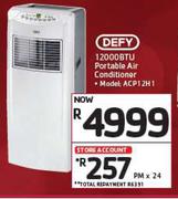 Defy 12000BTU Portable Air Conditioner ACP12H1